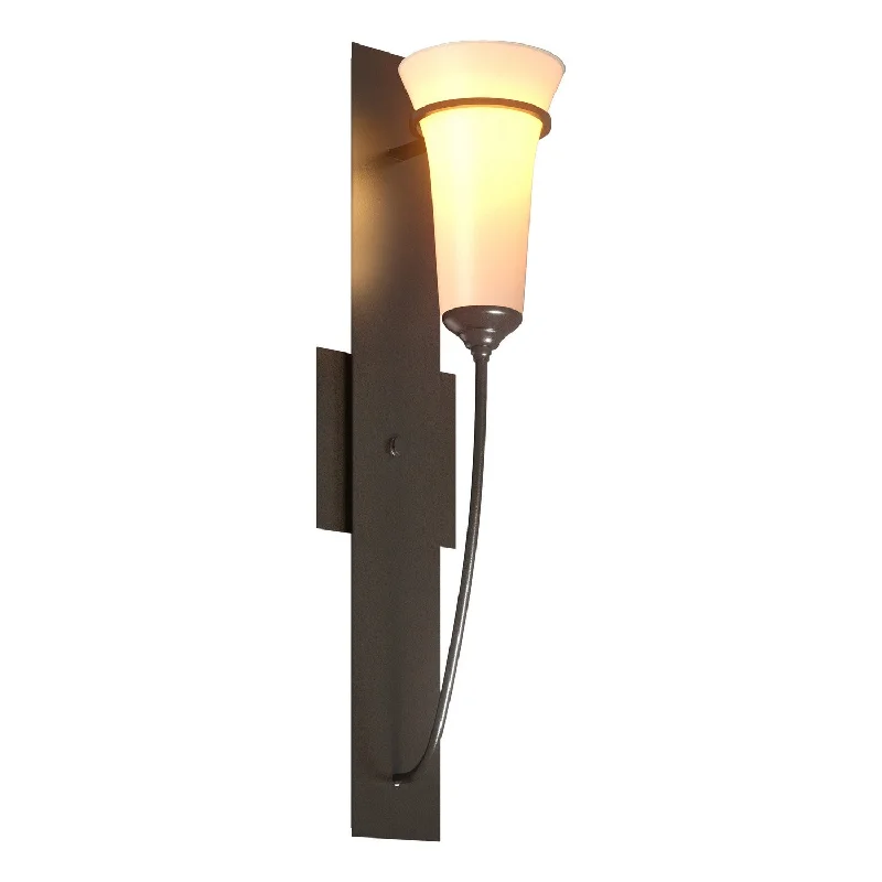 Industrial Lighting for Textile MillsBanded One Light Wall Sconce