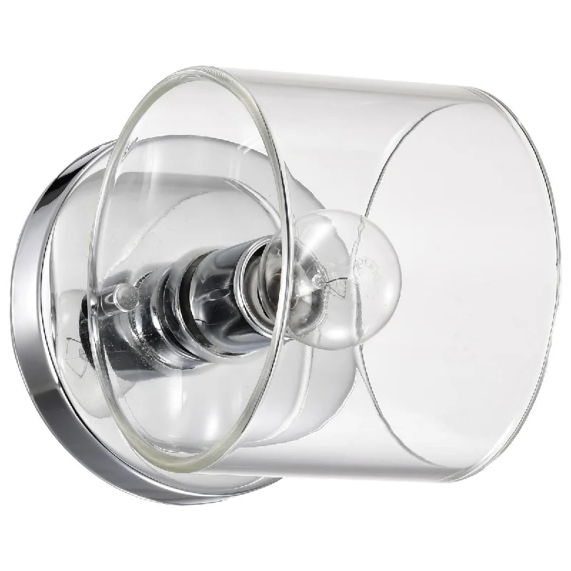 Dimmable Industrial Lighting for Ambiance ControlMarlowe Bathroom Vanity Light, Polished Nickel Finish