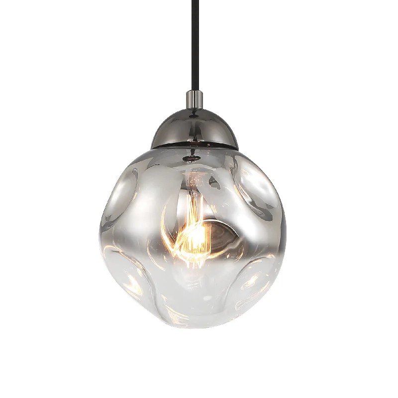 Industrial Emergency Lighting for Safety in FactoriesNeveh Pendant Light Metal Gray Finish