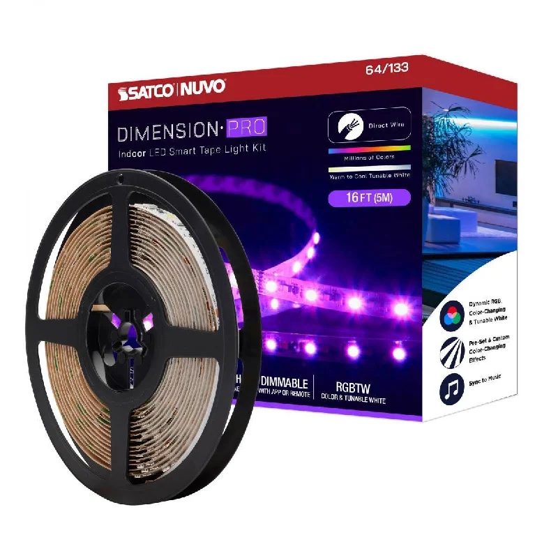 Industrial Ceiling - Mounted Lighting for Assembly PlantsDimension Pro Indoor LED Smart Tape Light Kit, RGB+TW
