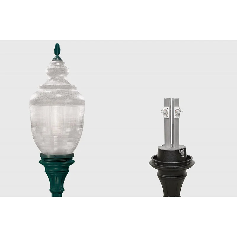 Track lighting with multiple heads for flexibilitySternberg Lighting LED-A755/LED-A753 Columbia