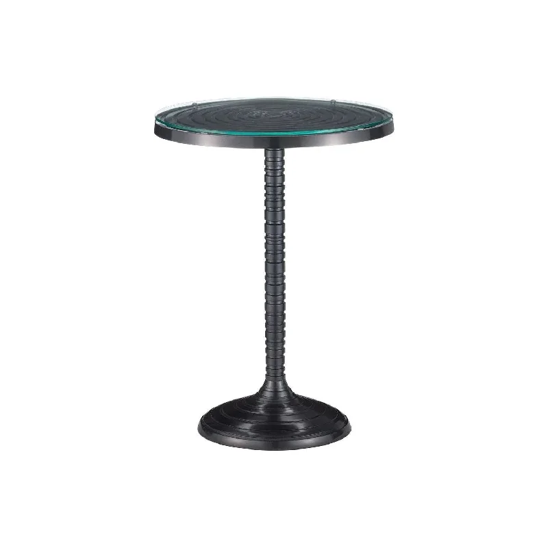 Track lighting for highlighting bookcasesErno Accent Table