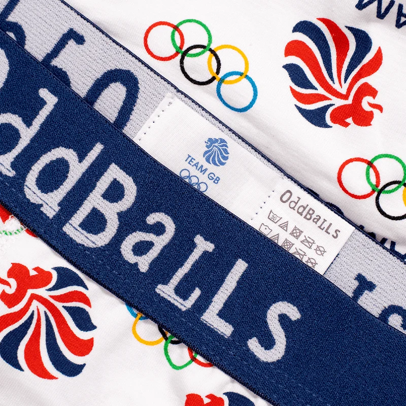 Team GB - White - Mens Briefs