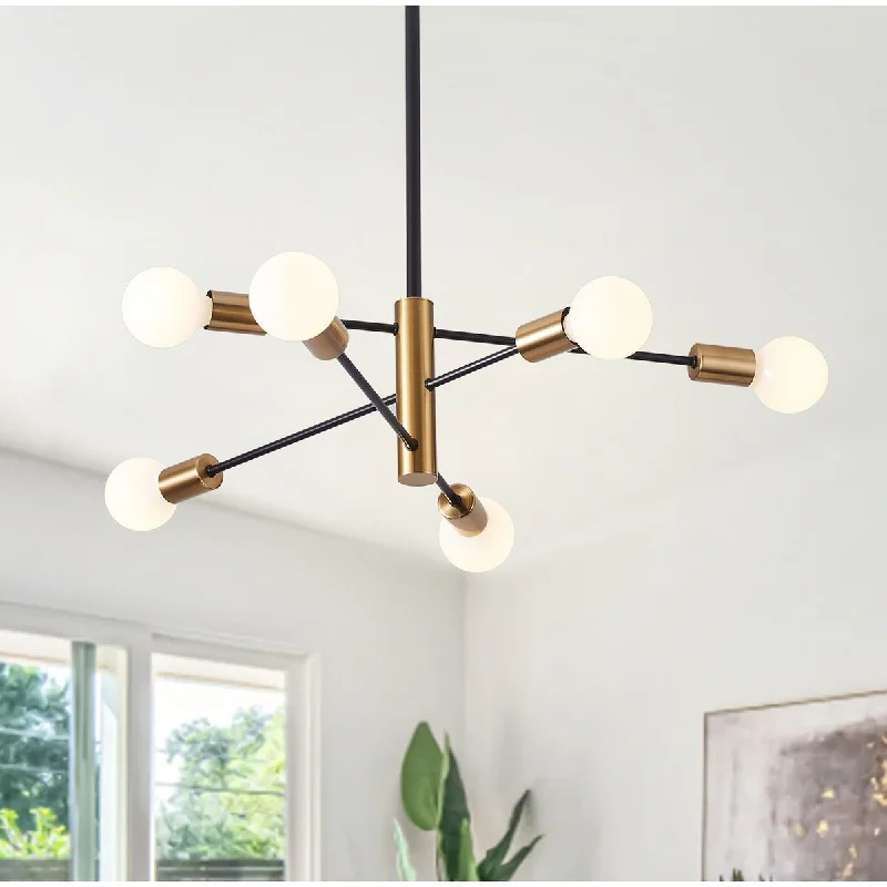 Industrial Iron Chandeliers for Loft - Inspired SpacesIndustrial Iron Chandeliers for Loft - Inspired Spaces6-Lights Dimmable Sputnik Linear Chandelier - 24.8"D×4.7“W×78.7”H(Adjustable) Industrial Iron Chandeliers for Loft - Inspired SpacesIndustrial Iron Chandeliers for Loft - Inspired Spaces6-Lights Dimmable Sputnik Linear Chandelier - 24.8"D×4.7“W×78.7”H(Adjustable)