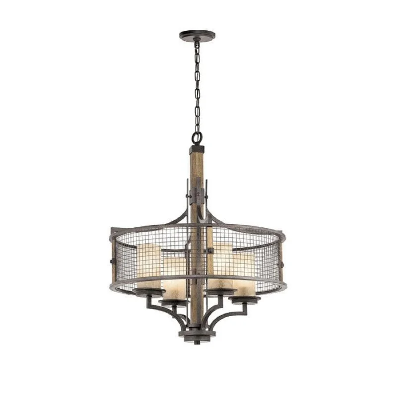 Mid - Century Modern Chandeliers for Vintage AppealMid - Century Modern Chandeliers for Vintage AppealAhrendale 4Lt Chandelier E27 in Anvil Iron Elstead Lighting - ELS.KL-AHRENDALE4 Mid - Century Modern Chandeliers for Vintage AppealMid - Century Modern Chandeliers for Vintage AppealAhrendale 4Lt Chandelier E27 in Anvil Iron Elstead Lighting - ELS.KL-AHRENDALE4