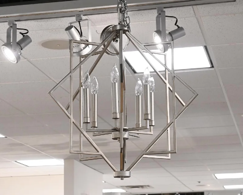 Chandeliers with Dimmable Lights for Ambiance ControlChandeliers with Dimmable Lights for Ambiance Control'Alder& Ore. 'Atlas' Satin Chrome 6 Light Chandelier Chandeliers with Dimmable Lights for Ambiance ControlChandeliers with Dimmable Lights for Ambiance Control'Alder& Ore. 'Atlas' Satin Chrome 6 Light Chandelier