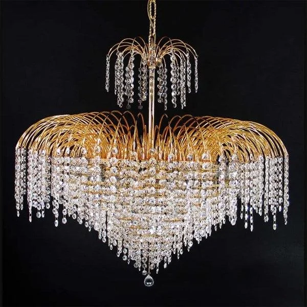 Industrial Iron Chandeliers for Loft - Inspired SpacesIndustrial Iron Chandeliers for Loft - Inspired SpacesAsfour Crystal 15Lt Chandelier in Chrome or Gold