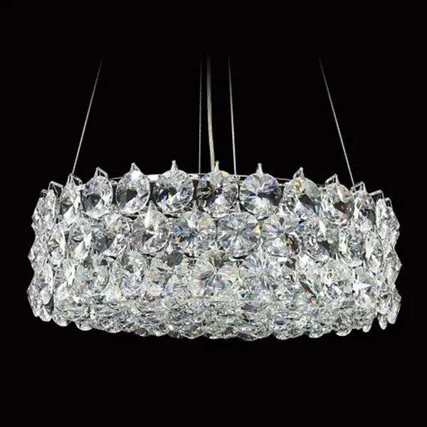 Chandeliers with Metal Frames in Copper FinishChandeliers with Metal Frames in Copper FinishAsfour Crystal 8Lt Chandelier in Chrome