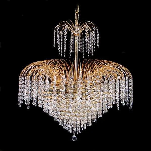Chandeliers with Venetian Glass for a Luxurious LookChandeliers with Venetian Glass for a Luxurious LookAsfour Crystal 9Lt Chandelier in Gold