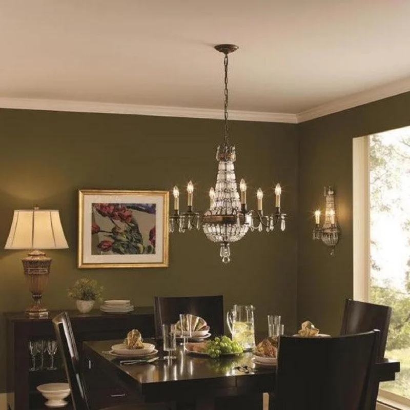 Traditional Brass Chandeliers for Classic InteriorsTraditional Brass Chandeliers for Classic InteriorsBellini 3Lt/4Lt/6Lt Chandelier E14 in Bronze / Brass Finish Elstead Lighting -ELS.FE-BELLINI3 -4 -6
