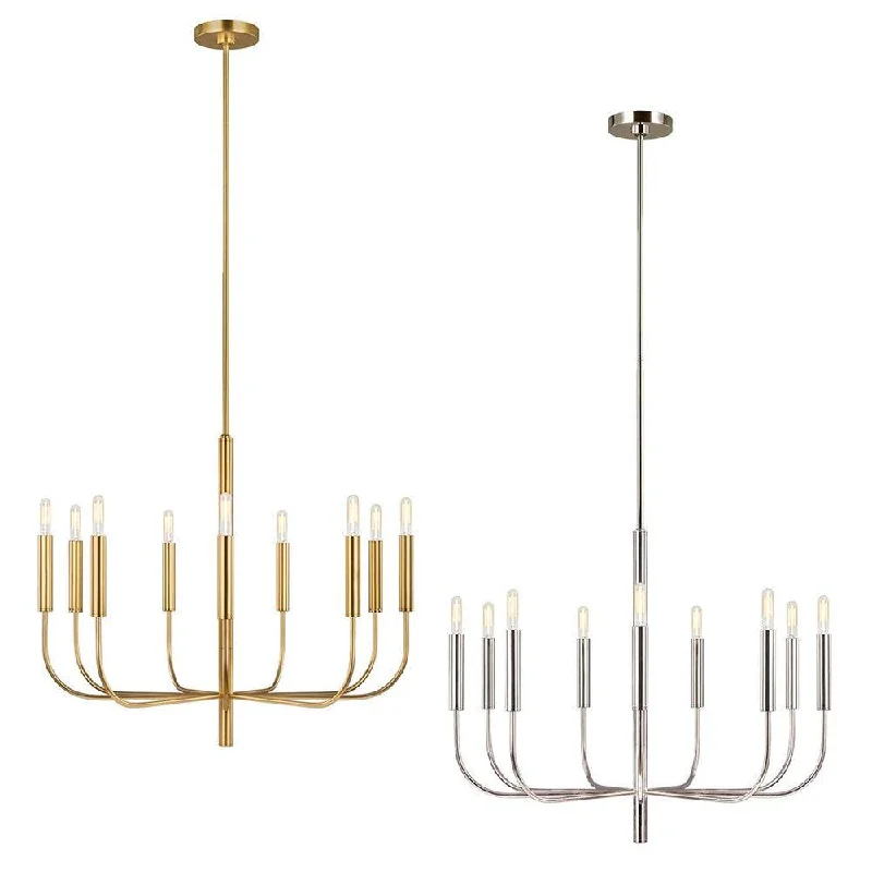 Large Chandeliers for Grand Halls and FoyersLarge Chandeliers for Grand Halls and FoyersBrianna Chandelier 9Lt Burnished Brass, Polished Nickel Large Chandeliers for Grand Halls and FoyersLarge Chandeliers for Grand Halls and FoyersBrianna Chandelier 9Lt Burnished Brass, Polished Nickel