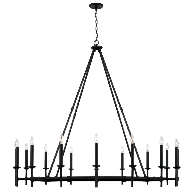 LED Chandeliers for Energy - Efficient LightingLED Chandeliers for Energy - Efficient LightingCapital Ogden 445202IH Chandelier Light - Brushed Black Iron