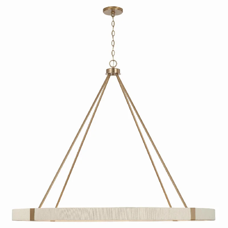 Chandeliers with Pendant Lights for a Stylish LookChandeliers with Pendant Lights for a Stylish LookCapital Delaney 449801MA Chandelier Light - Matte Brass