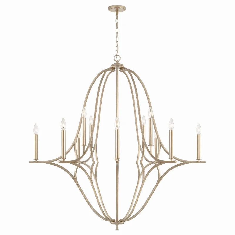 Chandeliers with Pendant Lights for a Stylish LookChandeliers with Pendant Lights for a Stylish LookCapital Claire 450001BS Chandelier Light - Brushed Champagne