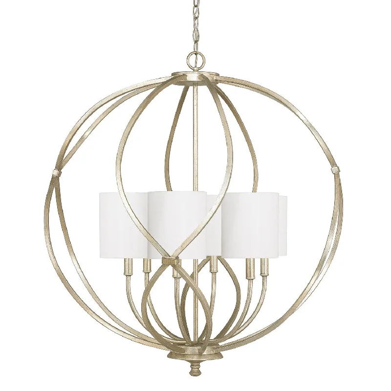 Chandeliers for Low Ceilings to Avoid OvercrowdingChandeliers for Low Ceilings to Avoid OvercrowdingCapital Bailey 4720WG-565 Chandelier Light - Winter Gold