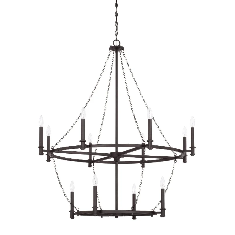 Chandeliers with Venetian Glass for a Luxurious LookChandeliers with Venetian Glass for a Luxurious LookCapital Lancaster 528701BI Chandelier Light - Black Iron