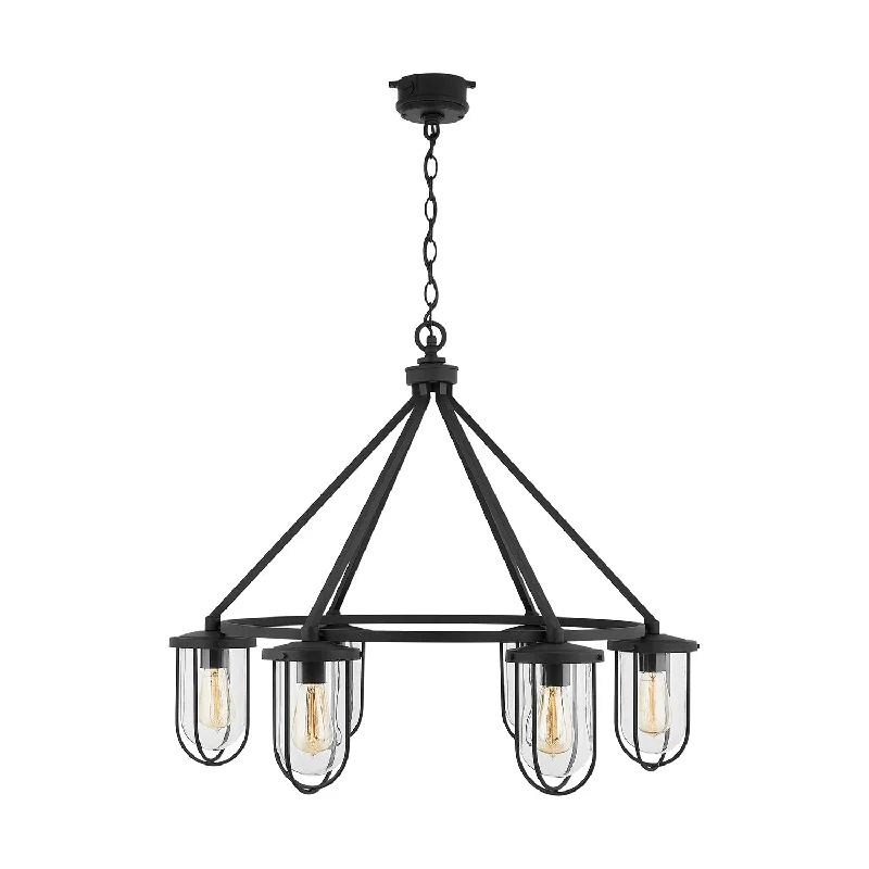 Chandeliers with Sputnik - Style Design for a Futuristic VibeChandeliers with Sputnik - Style Design for a Futuristic VibeCapital Corbin 934261BK Chandelier Light - Black
