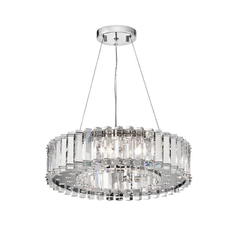 Traditional Brass Chandeliers for Classic InteriorsTraditional Brass Chandeliers for Classic InteriorsCrystal Skye 8Lt Chandelier G9 in Chrome Elstead Lighting - ELS.KL-CRYSTAL-SKYE8