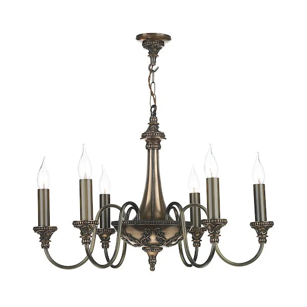 Incandescent Chandeliers for a Warm and Traditional GlowIncandescent Chandeliers for a Warm and Traditional GlowDavid Hunt Bailey 6 Light Chandelier Bronze