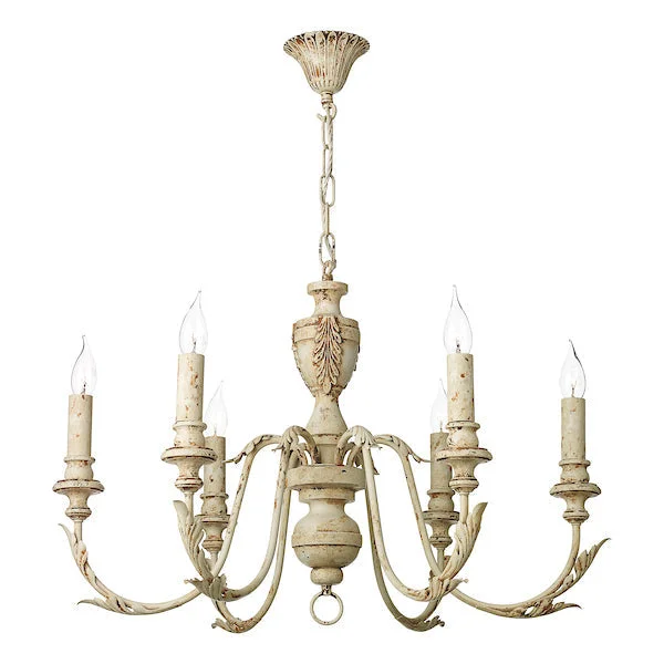 Chandeliers for Dining Rooms to Set the Mood for MealsChandeliers for Dining Rooms to Set the Mood for MealsDavid Hunt Emile Rustic French 6 Light Pendant