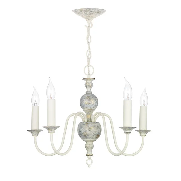 Traditional Brass Chandeliers for Classic InteriorsTraditional Brass Chandeliers for Classic InteriorsDavid Hunt Flemish 5 Light Chandelier Powder Grey & Gold
