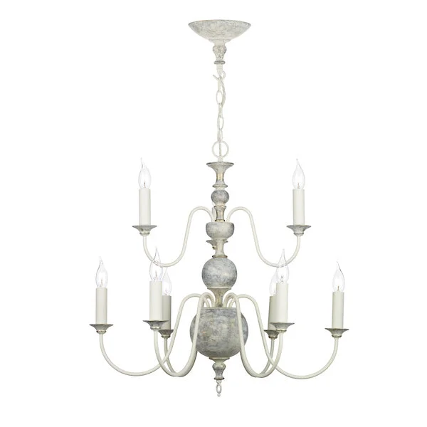 Oversized Chandeliers as a Statement Piece in Living RoomsOversized Chandeliers as a Statement Piece in Living RoomsDavid Hunt Flemish 9 Light Chandelier Powder Grey & Gold