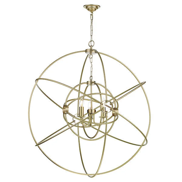 Industrial Iron Chandeliers for Loft - Inspired SpacesIndustrial Iron Chandeliers for Loft - Inspired SpacesDavid Hunt Orb 3lt Chandelier Butter Brass