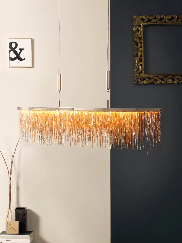 Modern Crystal Chandeliers for Contemporary HomesModern Crystal Chandeliers for Contemporary HomesDebina Chain LED Long Chandelier