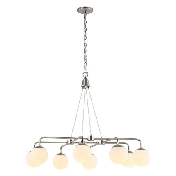 Bohemian - Style Beaded Chandeliers for Eclectic DecorBohemian - Style Beaded Chandeliers for Eclectic DecorDENNEAU 8LT 36" CHANDELIER