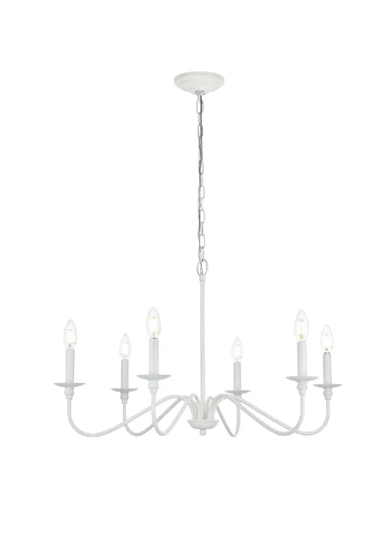 Chandeliers with Colored Glass for a Splash of ColorChandeliers with Colored Glass for a Splash of ColorRohan Six Light Chandelier