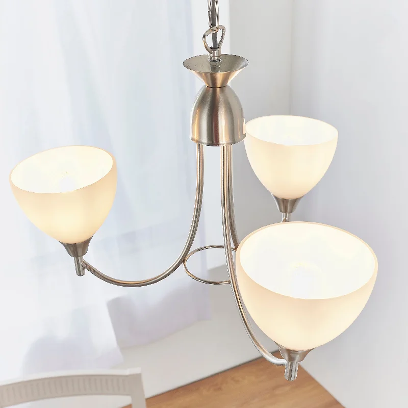 Chandeliers with Venetian Glass for a Luxurious LookChandeliers with Venetian Glass for a Luxurious LookEndon Alton 3lt Chandelier Satin Chrome Chandeliers with Venetian Glass for a Luxurious LookChandeliers with Venetian Glass for a Luxurious LookEndon Alton 3lt Chandelier Satin Chrome