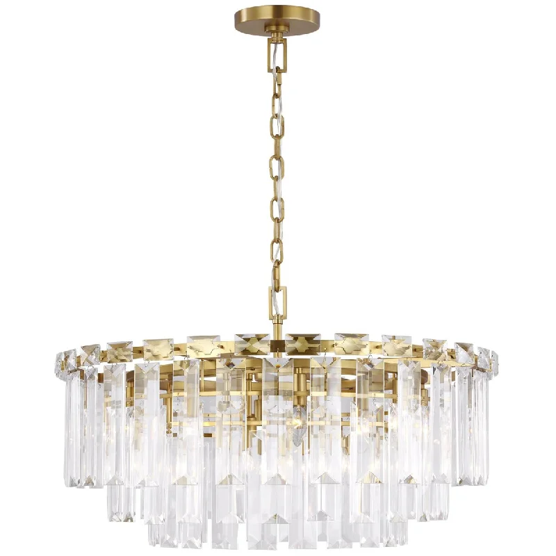 Chandeliers with Clear Crystal for a Sparkling EffectChandeliers with Clear Crystal for a Sparkling EffectFeiss Arden Large Chandelier