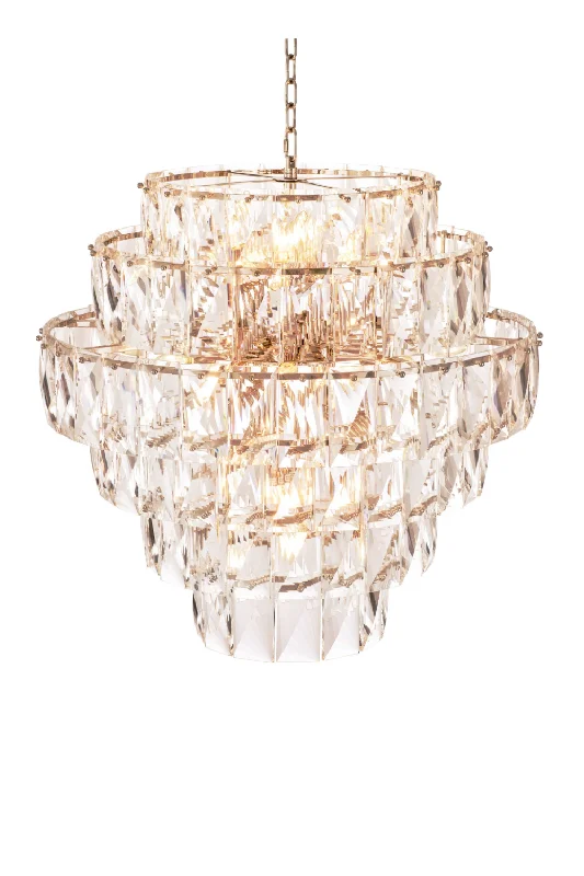 Industrial Iron Chandeliers for Loft - Inspired SpacesIndustrial Iron Chandeliers for Loft - Inspired SpacesGlass Layered Chandelier | Eichholtz Amazone L