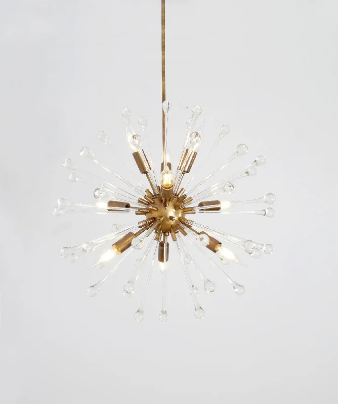Chandeliers with Clear Crystal for a Sparkling EffectChandeliers with Clear Crystal for a Sparkling EffectHand Blown Italian Murano Glass Crystal Dandelion Chandelier Chandeliers with Clear Crystal for a Sparkling EffectChandeliers with Clear Crystal for a Sparkling EffectHand Blown Italian Murano Glass Crystal Dandelion Chandelier