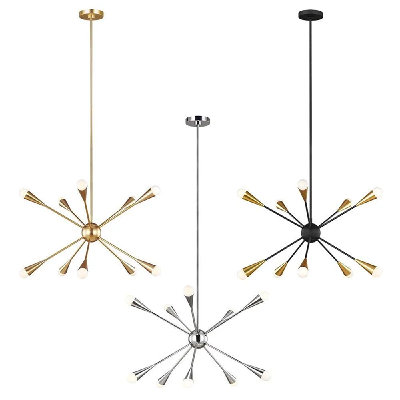 Large Chandeliers for Grand Halls and FoyersLarge Chandeliers for Grand Halls and FoyersJax LED Chandelier 10Lt 30w Burnished Brass, Midnight Black, Polished Nickel Large Chandeliers for Grand Halls and FoyersLarge Chandeliers for Grand Halls and FoyersJax LED Chandelier 10Lt 30w Burnished Brass, Midnight Black, Polished Nickel