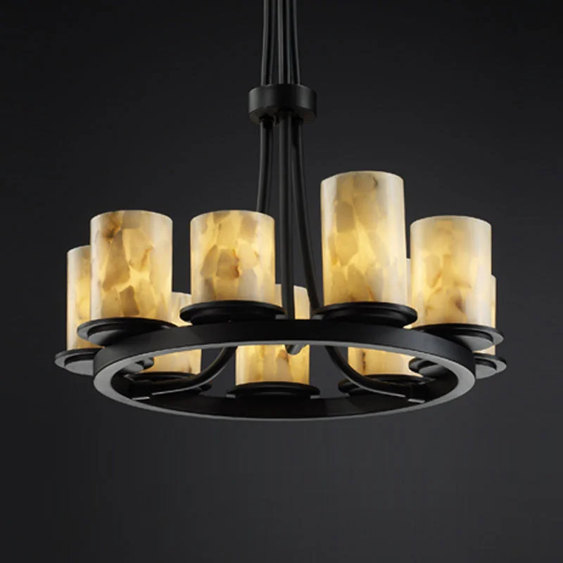 Chandeliers with Frosted Glass for a Softer Light DiffusionChandeliers with Frosted Glass for a Softer Light DiffusionJustice Designs Alabaster Rocks! ALR-8766-10-MBLK Chandelier Light - Matte Black Chandeliers with Frosted Glass for a Softer Light DiffusionChandeliers with Frosted Glass for a Softer Light DiffusionJustice Designs Alabaster Rocks! ALR-8766-10-MBLK Chandelier Light - Matte Black