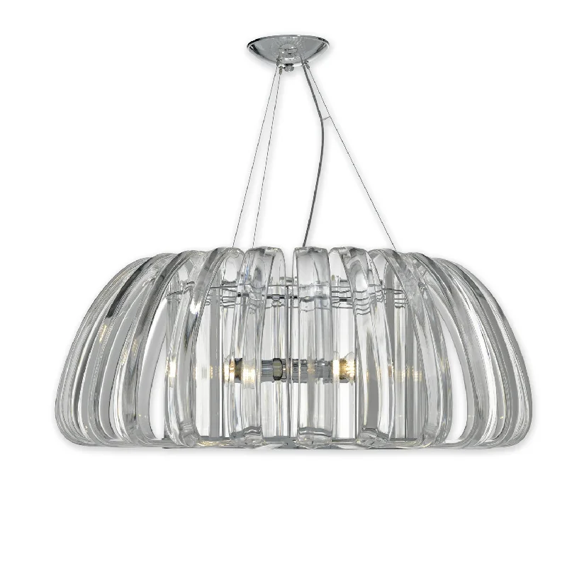 Chandeliers with Adjustable Arms for Directional LightingChandeliers with Adjustable Arms for Directional LightingJustice Designs Bohemia BOH-6024-CLER-CROM Chandelier Light - Polished Chrome