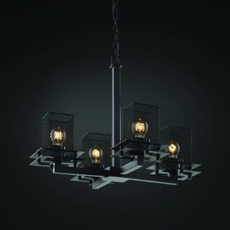 Art Deco Chandeliers for a Retro - Glam LookArt Deco Chandeliers for a Retro - Glam LookJustice Designs Wire Mesh MSH-8100-15-MBLK Chandelier Light - Matte Black Art Deco Chandeliers for a Retro - Glam LookArt Deco Chandeliers for a Retro - Glam LookJustice Designs Wire Mesh MSH-8100-15-MBLK Chandelier Light - Matte Black