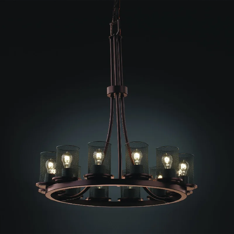 Victorian - Inspired Chandeliers with Ornate DetailsVictorian - Inspired Chandeliers with Ornate DetailsJustice Designs Wire Mesh MSH-8763-10-DBRZ Chandelier Light - Dark Bronze Victorian - Inspired Chandeliers with Ornate DetailsVictorian - Inspired Chandeliers with Ornate DetailsJustice Designs Wire Mesh MSH-8763-10-DBRZ Chandelier Light - Dark Bronze
