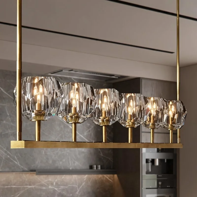 Victorian - Inspired Chandeliers with Ornate DetailsVictorian - Inspired Chandeliers with Ornate DetailsKurst 5 Linear Glass Chandelier