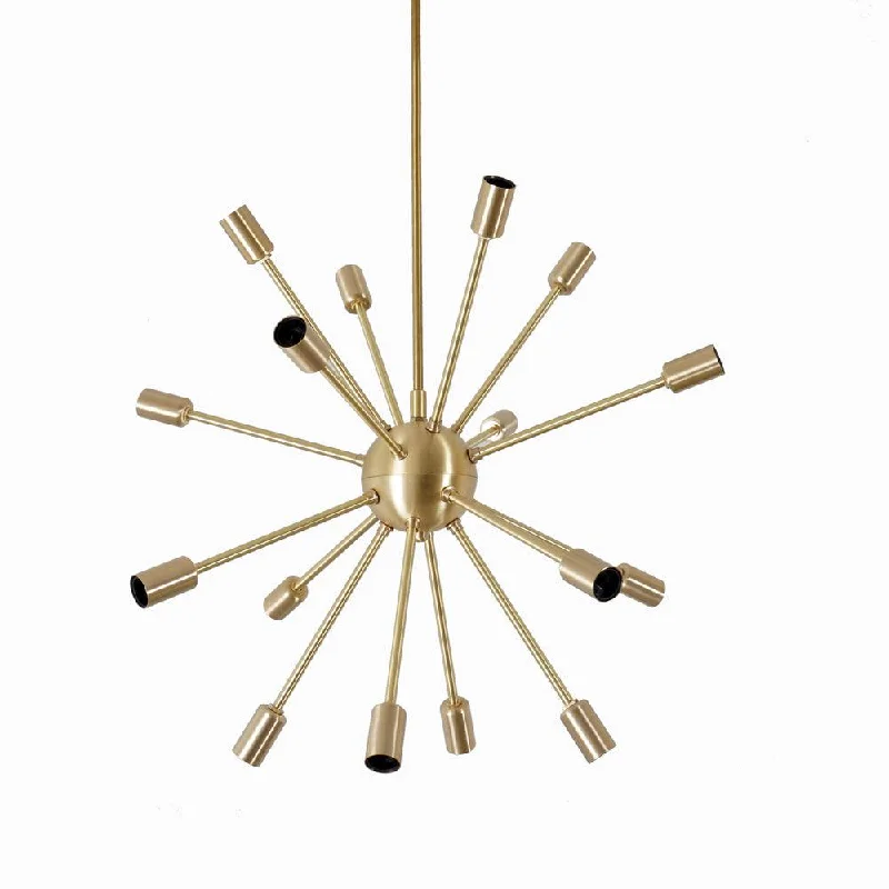 Chandeliers with Metal Frames in Silver FinishChandeliers with Metal Frames in Silver FinishModern Brass 16 Arms Round Sputnik Chandelier Chandeliers with Metal Frames in Silver FinishChandeliers with Metal Frames in Silver FinishModern Brass 16 Arms Round Sputnik Chandelier