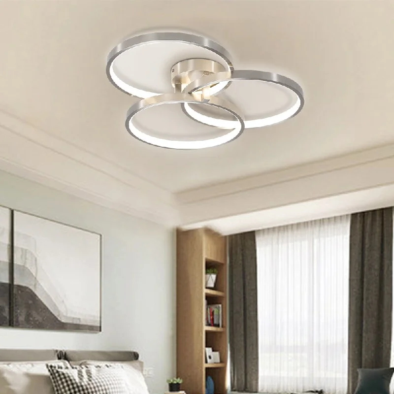 Chandeliers with Metal Frames in Black FinishChandeliers with Metal Frames in Black FinishModern LED Ceiling Light, 3 Rings Circle Ceiling Lamps,Semi Flush Mount Light Fixtures, Ceiling Lamp for Living Room Dining Room Chandeliers with Metal Frames in Black FinishChandeliers with Metal Frames in Black FinishModern LED Ceiling Light, 3 Rings Circle Ceiling Lamps,Semi Flush Mount Light Fixtures, Ceiling Lamp for Living Room Dining Room