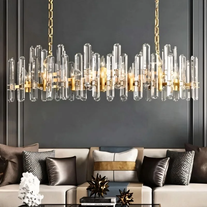 Modern Crystal Chandeliers for Contemporary HomesModern Crystal Chandeliers for Contemporary HomesPrizma Linear Chandelier