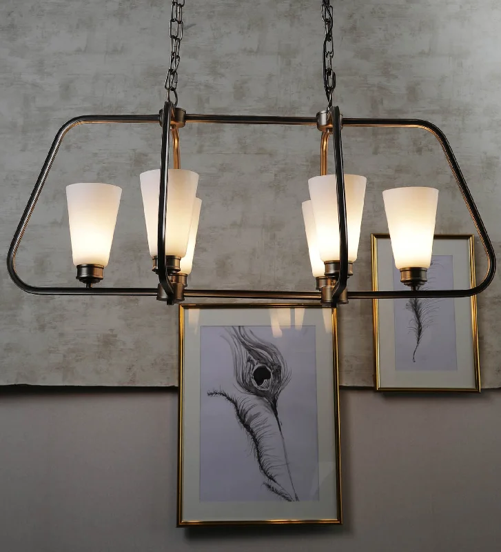Chandeliers with Metal Frames in Bronze FinishChandeliers with Metal Frames in Bronze FinishRubella 6-Lamp Chandelier Chandeliers with Metal Frames in Bronze FinishChandeliers with Metal Frames in Bronze FinishRubella 6-Lamp Chandelier