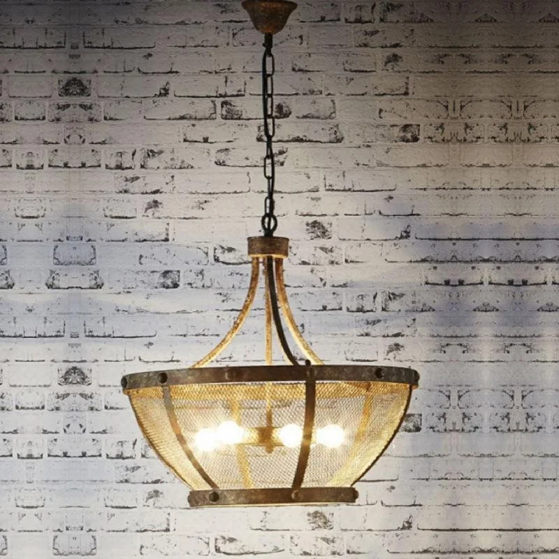 Chandeliers with Metal Frames in Silver FinishChandeliers with Metal Frames in Silver FinishSaint Paul Chandelier 6x40w E14 in Brown Rustic Chandeliers with Metal Frames in Silver FinishChandeliers with Metal Frames in Silver FinishSaint Paul Chandelier 6x40w E14 in Brown Rustic