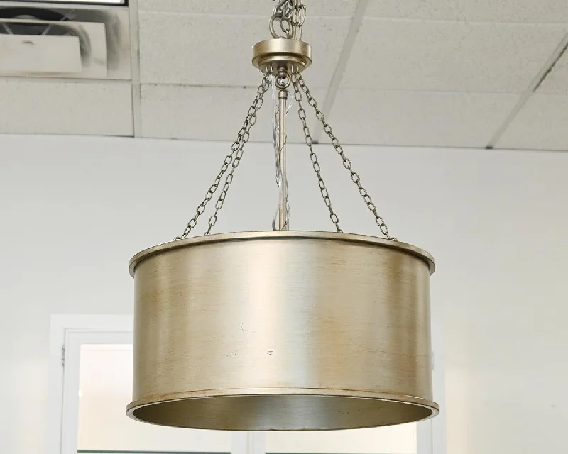 Industrial Iron Chandeliers for Loft - Inspired SpacesIndustrial Iron Chandeliers for Loft - Inspired SpacesSavoy House Drum Chandelier w/Brushed Gold Color