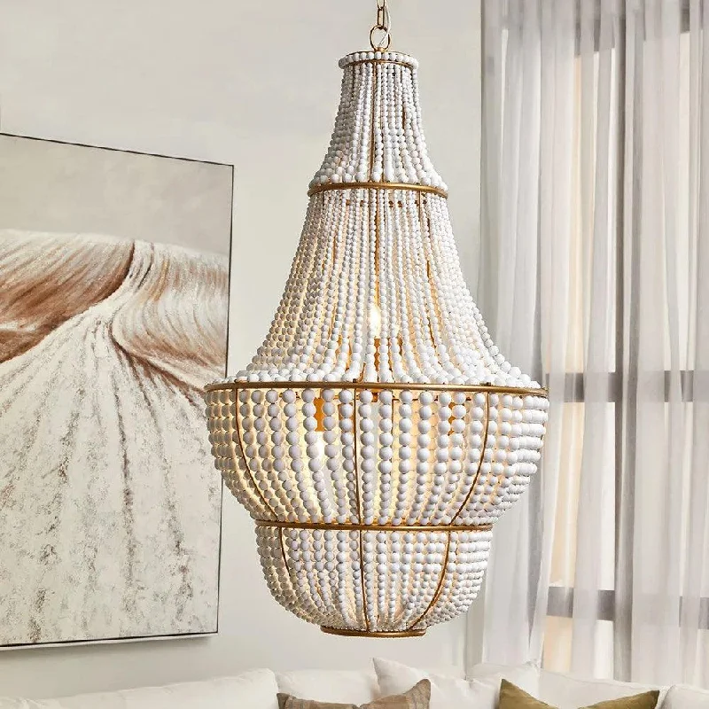 Chandeliers with Multiple Lights for Maximum IlluminationChandeliers with Multiple Lights for Maximum IlluminationSierra Beaded Chandelier 6Lt in Gold and White Chandeliers with Multiple Lights for Maximum IlluminationChandeliers with Multiple Lights for Maximum IlluminationSierra Beaded Chandelier 6Lt in Gold and White