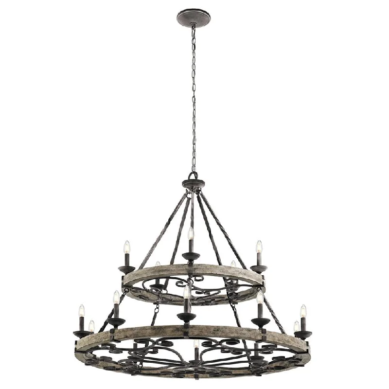 Minimalist Chandeliers for Sleek and Simple InteriorsMinimalist Chandeliers for Sleek and Simple InteriorsTaulbee 15Lt Chandelier in Weathered Zinc