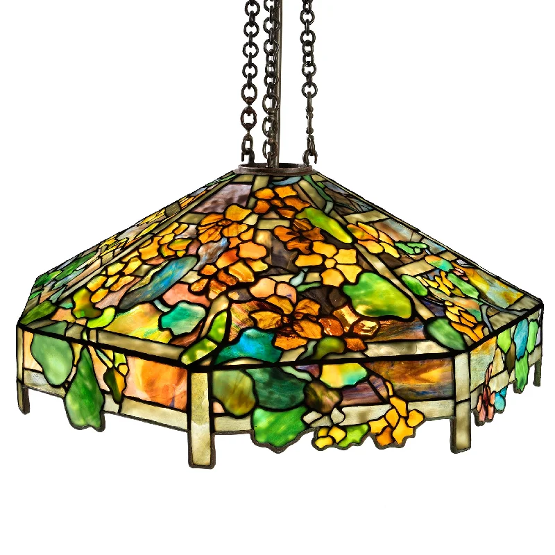 Ceiling - Mounted Chandeliers for Standard CeilingsCeiling - Mounted Chandeliers for Standard CeilingsTiffany Studios New York "Nasturtium" Chandelier