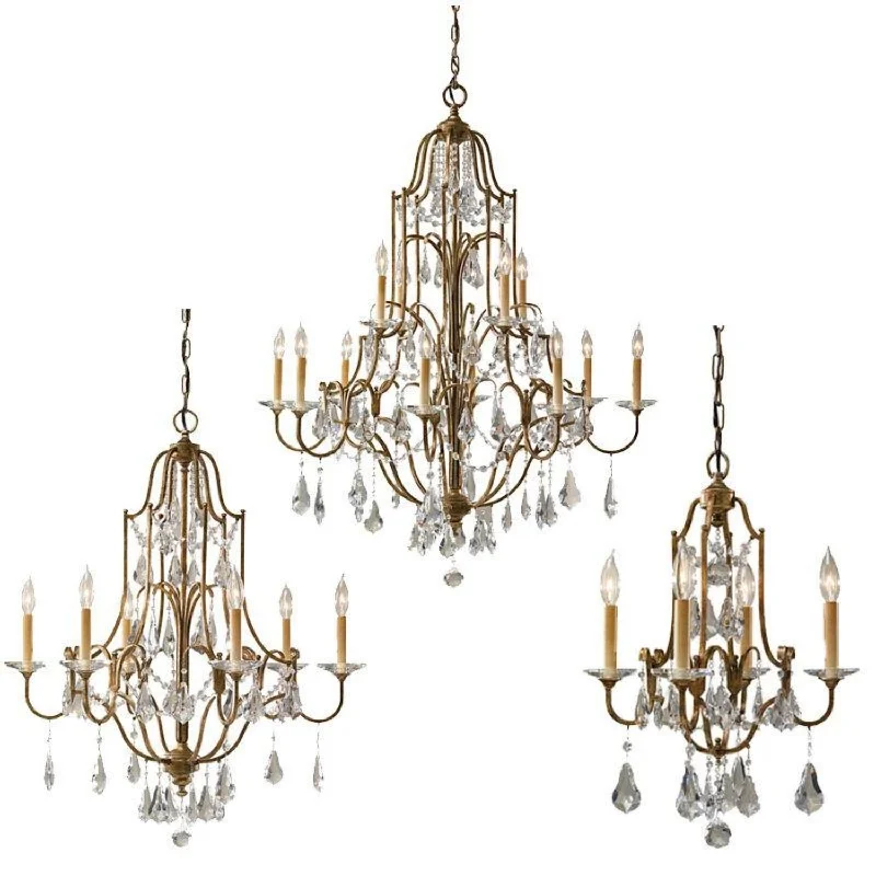Chandeliers for High Ceilings to Fill Vertical SpaceChandeliers for High Ceilings to Fill Vertical SpaceValentina 4Lt/6Lt/12Lt Chandelier E14 in Oxidized Bronze Elstead Lighting - ELS.FE-VALENTINA4,6,12